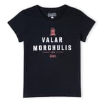 Game of Thrones Valar Morghulis Women's T-Shirt - Black - L - Black