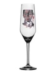 Butterfly Queen Champagne Glass Home Tableware Glass Champagne Glass Nude Carolina Gynning