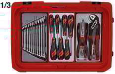 Teng Tools Serviceväska SC04 med verktyg 100 delar