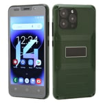 (Green) 5 Inch Unlocked Phone For 10 Systemm 4GB + 32GB Dual