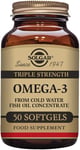 Solgar Triple Strength Omega 3 - Supports Brain & Eyes - Heart Health Friendly -