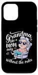 iPhone 12/12 Pro Grandma Like a Mom, only without the Rules , funny Grandma Case
