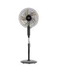 Geepas 16’’ Pedestal Fan 60W Powerful Electric Free Standing Cooling Fan 3 Speed
