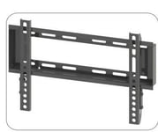 Goldline TV Wall Bracket for 37- 65 Inch Flat & Curved TVs, Tilt TV Mount LED, LCD, OLED (Medium x 400 vesa, Black)