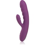 Svakom Avery Powerful Thrusting vibrator med klitorisstimulator Lilac 19,5 cm