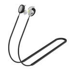 Silikoninauha Neckband Bose QuietComfort Earbuds - Musta
