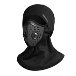 Rockbros Sport Balaclava med filter New Velvet - Svart
