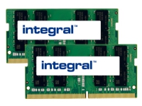 Integral - DDR4 - sats - 32 GB: 2 x 16 GB - SO DIMM 260-pin - 2133 MHz / PC4-17000 - CL15 - 1.2 V - ej buffrad - icke ECC