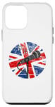 iPhone 12 mini Microphone UK Flag Singer Singing Britain British Musician Case