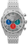 Timex TW2V42400 Waterbury Chronograph (41mm) Silver Dial / Watch