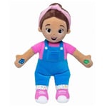 Fröken Rachel Prata & Sjungande Docka Ny 30cm Stor Plyschdocka Mjukt Tyg
