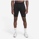 Nike Fast Men's Dri-FIT Brief-Lined BLACK/REFLECTIVE SILV, storlek Large
