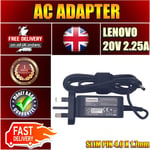 Replacement For Lenovo Ideapad 330S-15AST 81F9 20V 45W AC Power Adapter Charger