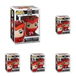Funko POP! Marvel: 80th - First Appearance: Scarlet Witch - Marvel 80th - Collectable Vinyl Figure - Gift Idea - Official Merchandise - Toys for Kids & Adults - Comic Books Fans (Pack of 5)