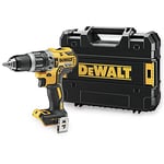 DᴇWALT DCD796NT-QW Cordless Drill, 2 Speed, with Percussion, 18 V, Brushless Motor, Metal Keyless Chuck, 1.5 - 13 mm, in TSTAK Case without Battery and Charger