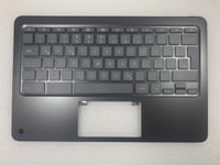 HP Chromebook x360 11 G1 927658-031 English UK Palmrest Keyboard STICKER NEW