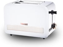 T4TEC TT - TOT02UK 2 Slice Toaster - White  