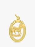 Milton & Humble Jewellery Second Hand 9ct Yellow Gold Zodiac Aries Pendant Charm, Dated Sheffield 1978