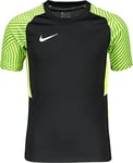 Nike Boys' Strike II Jersey SS Youth T-Shirt, Black/Volt/White, 158-170
