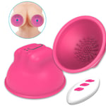 Nipple Suction Cup Breast Stimulator Sucker Women Sex Toy Remote Control UK