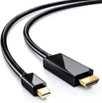 Cable Thunderbolt vers HDMI Mini DisplayPort vers HDMI Cable Mini DP vers HDMI