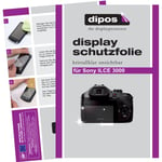 dipos I 6x Screen Protector compatible with Sony ILCE 3000 Protection Films clear