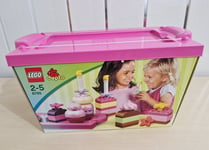 Lego Duplo 6785 Creative Cakes Set With Storage Box New