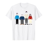 Seinfeld Character Silhouettes T-Shirt