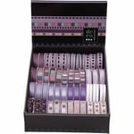 Creativ Dekorationsband - B: 10 mm Lila harmoni 48 st x 2 m