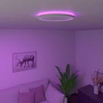 Calex Smart Halo -LED-kattovalaisin, Ø 29,2 cm