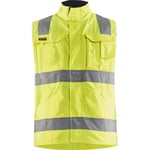 High vis väst gul/marinblå M
