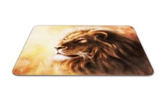 Majestic Lion Mouse Mat Pad - Art Drawing Lions Cat Mum Dad Gift Computer #8800