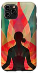 iPhone 11 Pro Modern Yoga Art for Your Studio Case