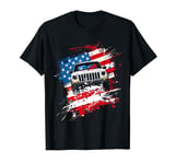 American Flag Truck T-Shirt