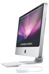iMac 20" 2,66GHz Core 2 Duo tidigt 2009 Begagnad 4GB 8500 minne, 320B hårddisk Superdrive 10.11 utan tangentbord & mus