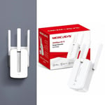 Mercusys 300MBPS Wall Plug WIFI Range Extender Universal Signal Booster Device