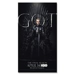 Li han shop Canvas Printing Game Of Thrones Season Drama Poster Role Posters And Prints 2019 Tv Game Wall Art For Bedroom Home Decor Gt538 40X60Cm Without Frame