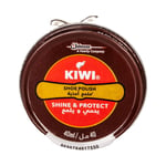 Kiwi Brown Shine & Protect Shoe Polish For Smooth Leathers 40ml