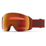 Ski goggles Smith 4D Mag Terra Flow Chromapop Everyday Red + Storm Blue Sensor