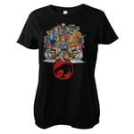 Thundercats Team-Up Girly Tee, T-Shirt