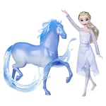 Disney's Frozen 2 Elsa Doll and Nokk Figure, Toy for Kids 3 and Up