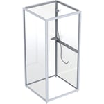Contura Shower Next toppram för duschkabin, 80 cm, vit