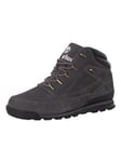 TimberlandEuro Rock Mid Hiker Leather Boots - Dark Grey Nubuck
