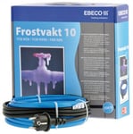Ebeco Frostvakt 10 värmekabel med stickpropp (10m - 100W)