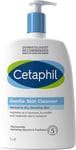Cetaphil Gentle Skin Cleanser, 1L, Face & Body Wash, For Normal To Dry Sensitive