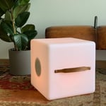 Nikki Amsterdam - The.Cube - LED multicolor Lampe med indbygget Bluetooth Højttaler