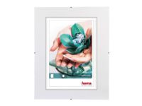 Hama Frameless Picture Holder Clip-Fix - Fotohållare - Designat för: 4x6 tum (10x15 cm) - glas - rektangulär