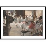 Gallerix Poster The Dance Class By Edgar Degas 30x40 5078-30x40