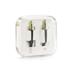 Platt AUX kabel 3,5mm Jack svart - TheMobileStore Adapter