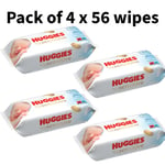 Huggies Pure Extra Care Baby Wipes Disposable Cleaning Wipes 4 pack